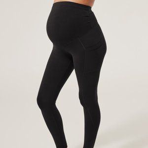 PACT Maternity Pocket Legging Black XL 3 Pair Lot